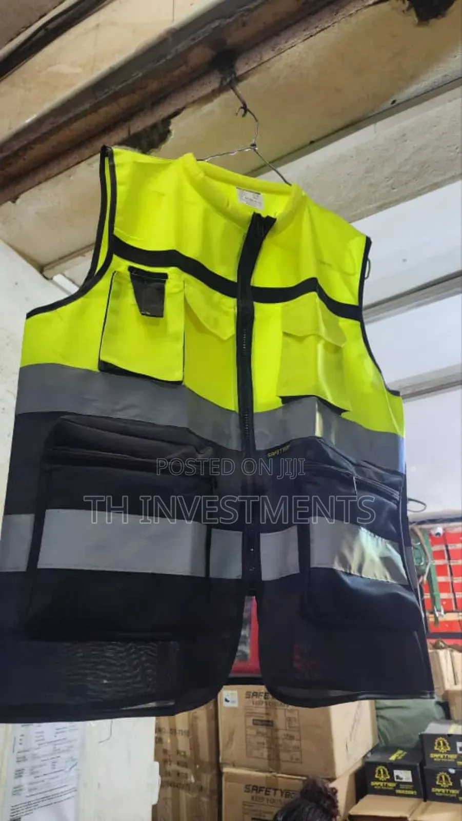 Reflector Jackets With Colar