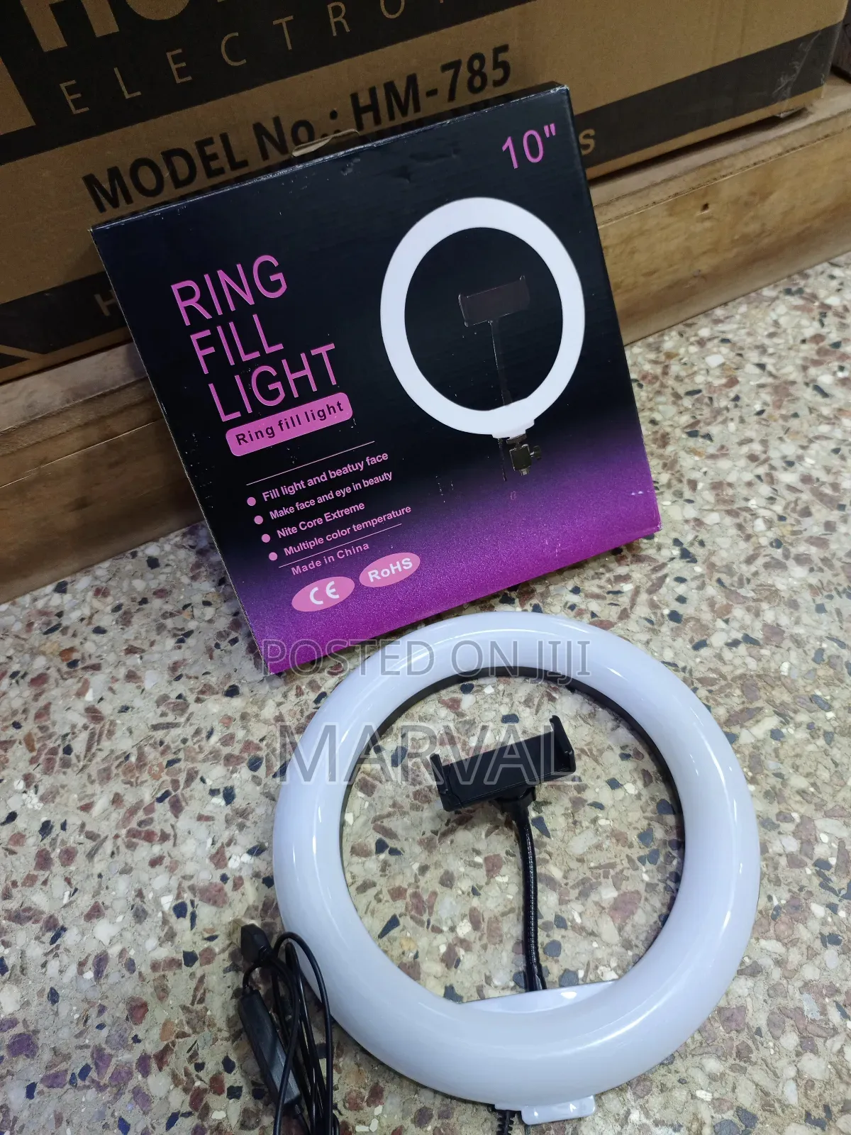 Nite Core Extreme 10-Inch Led Ring Fill Light.