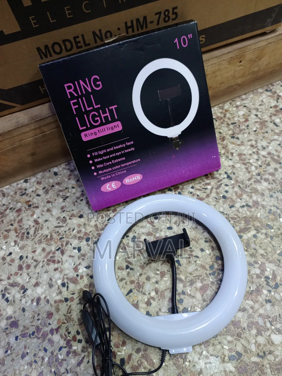 Nite Core Extreme 10-Inch Led Ring Fill Light.