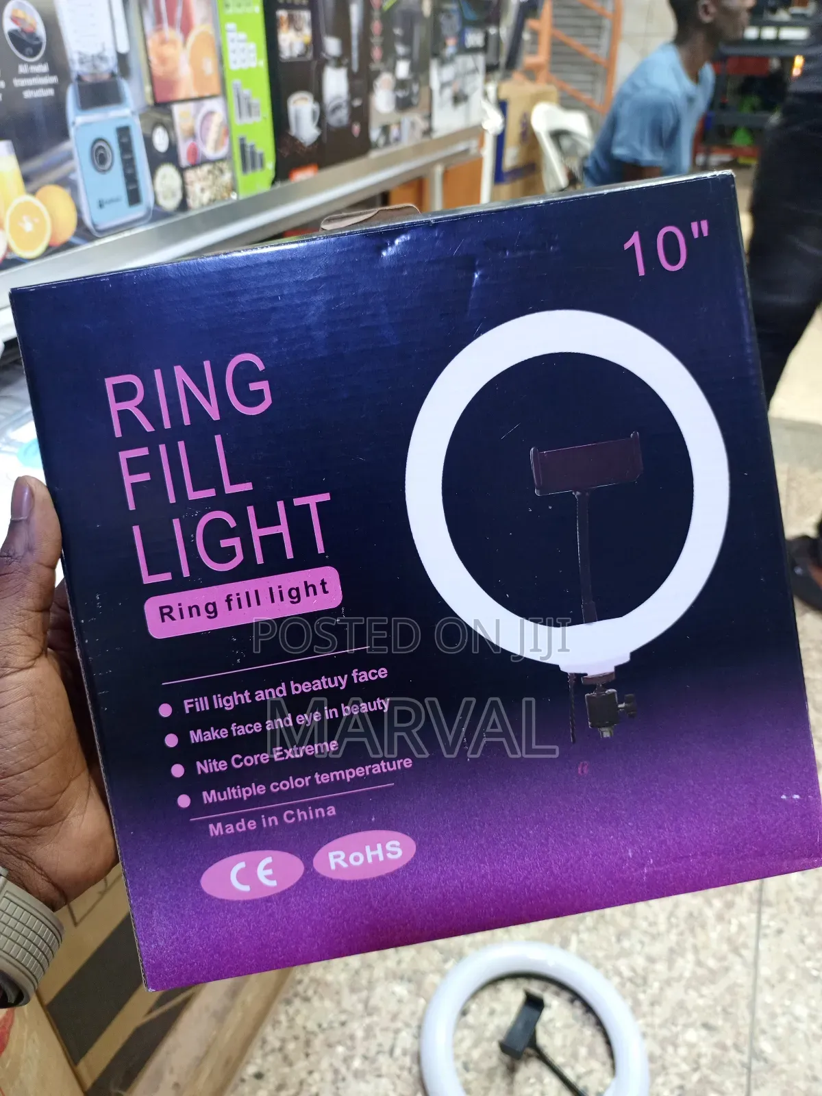 Nite Core Extreme 10-Inch Led Ring Fill Light.