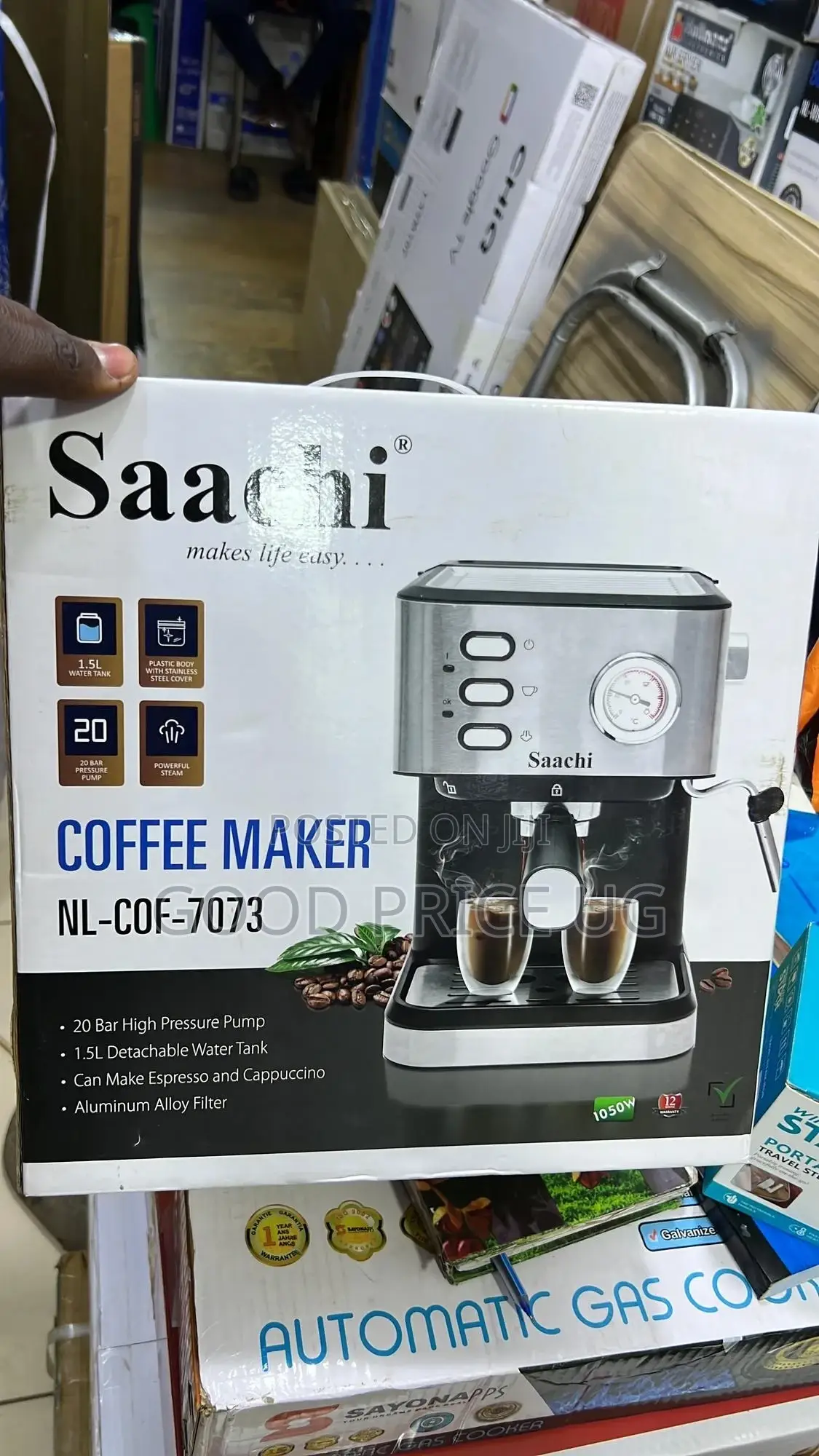Nl-Cof-7073 Saachi Top Quality 20bar Coffee and Espresso Machine