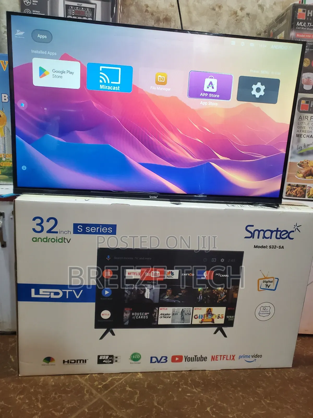 Smartec 32" Smart Flat Screen