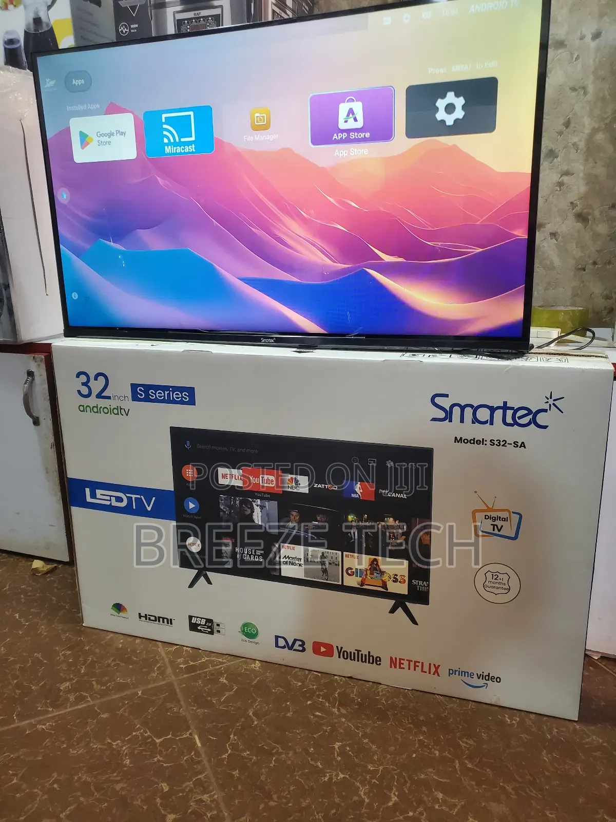 Smart Tv 32" Smartec