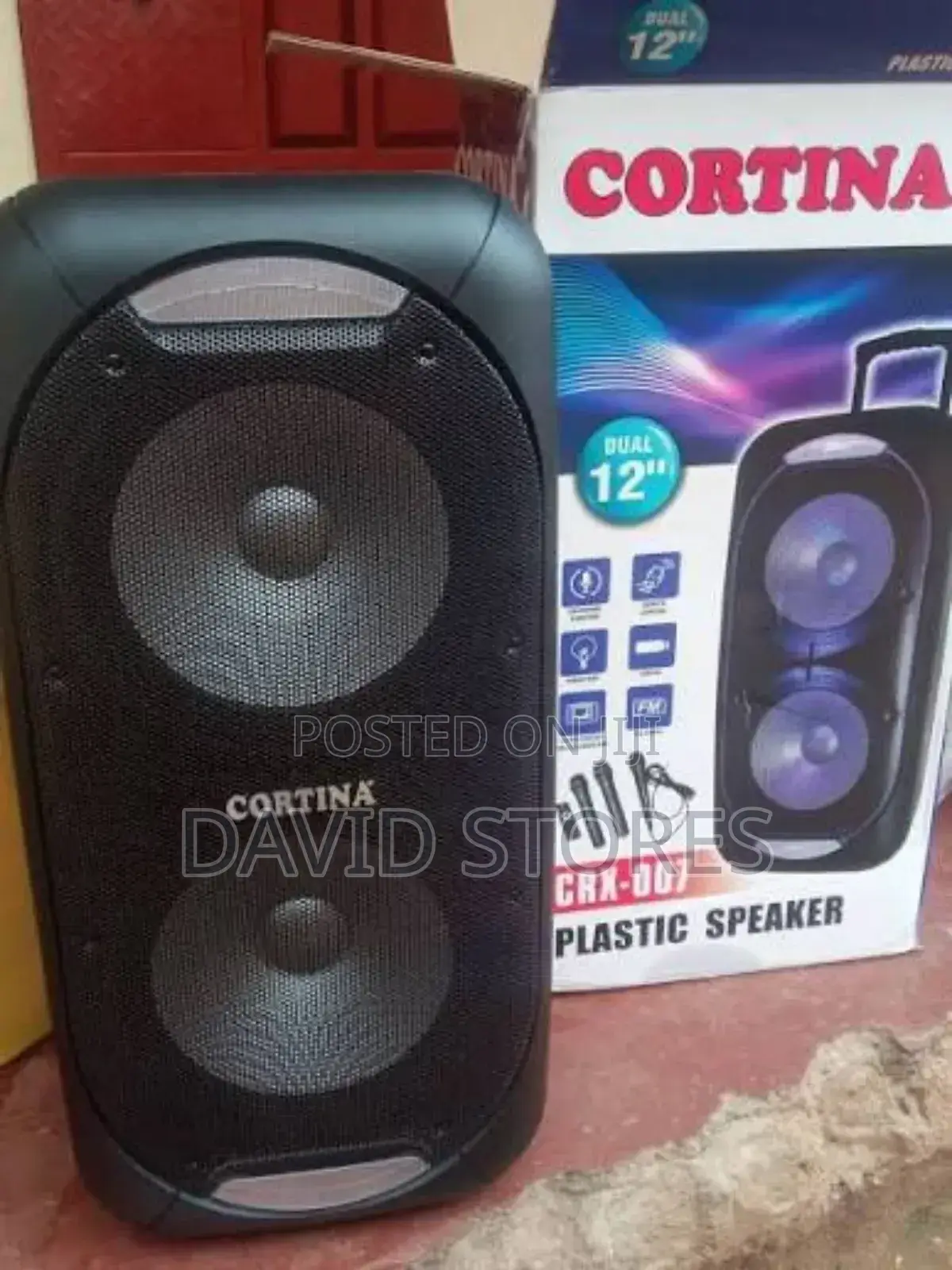 Cortina CRX-007 Rechargeable Speaker