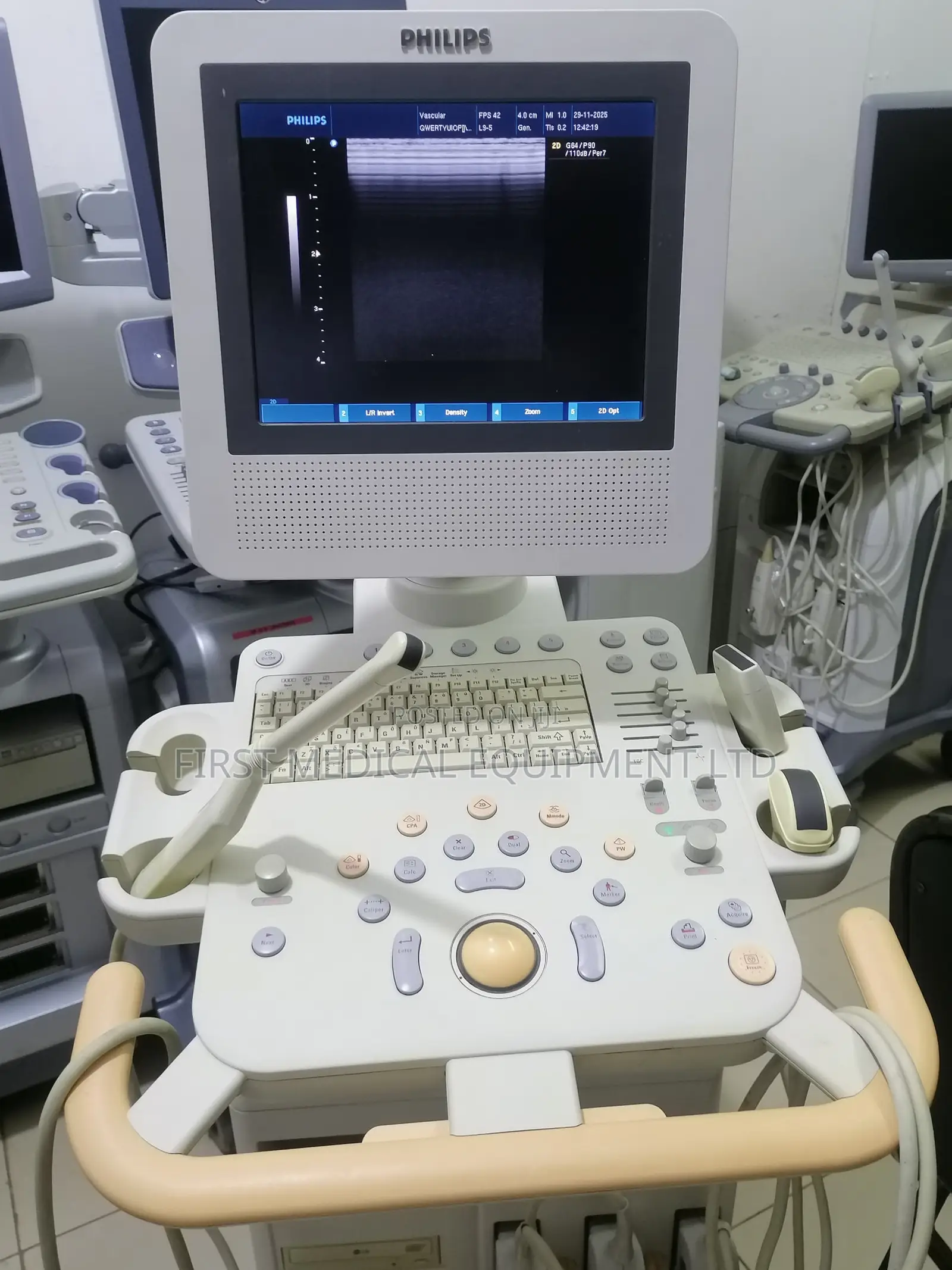 Phillips Hd 3 Color Doppler Ultrasound Scan- 3 Probes