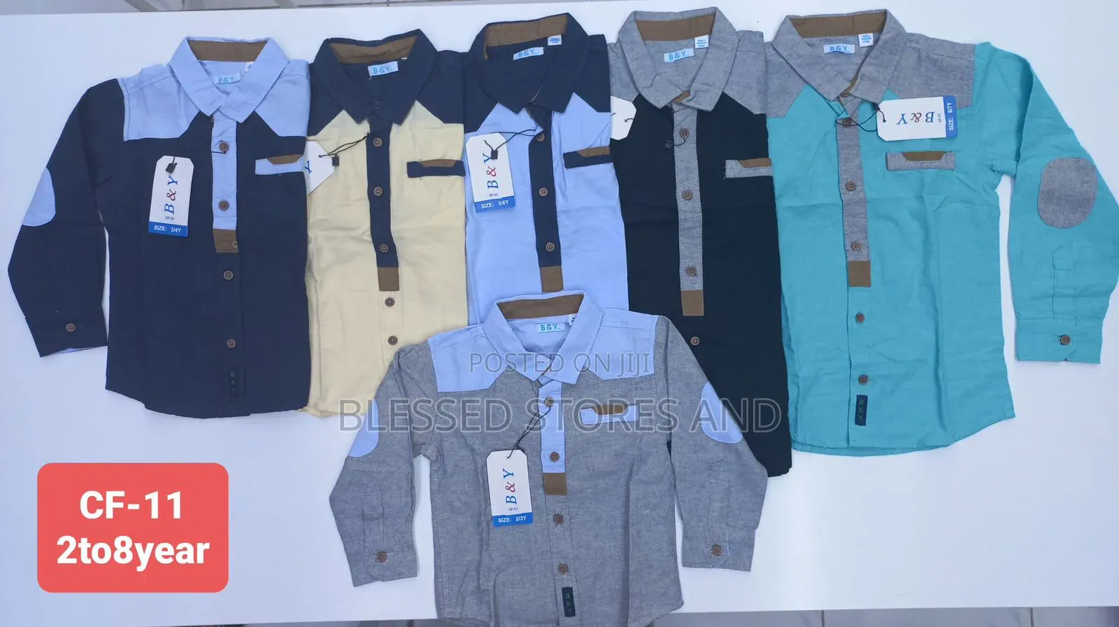 Boys Long Sleeved Shirts