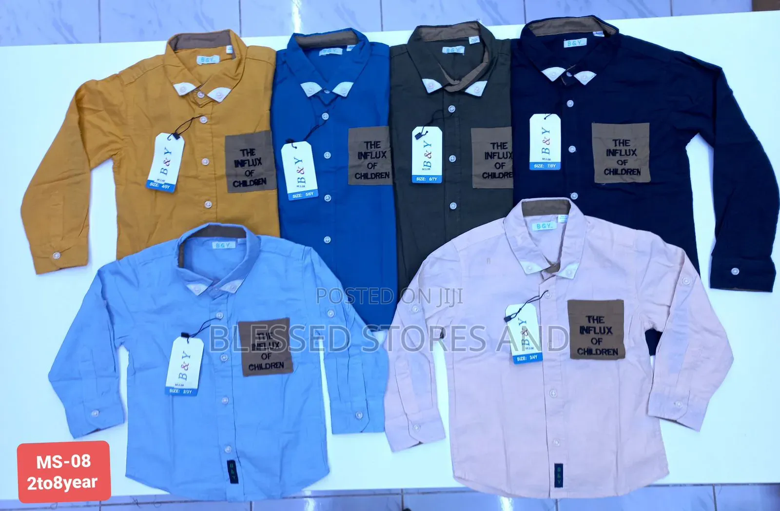 Boys Long Sleeved Shirts