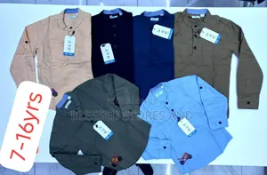 Boys Long Sleeved Shirts