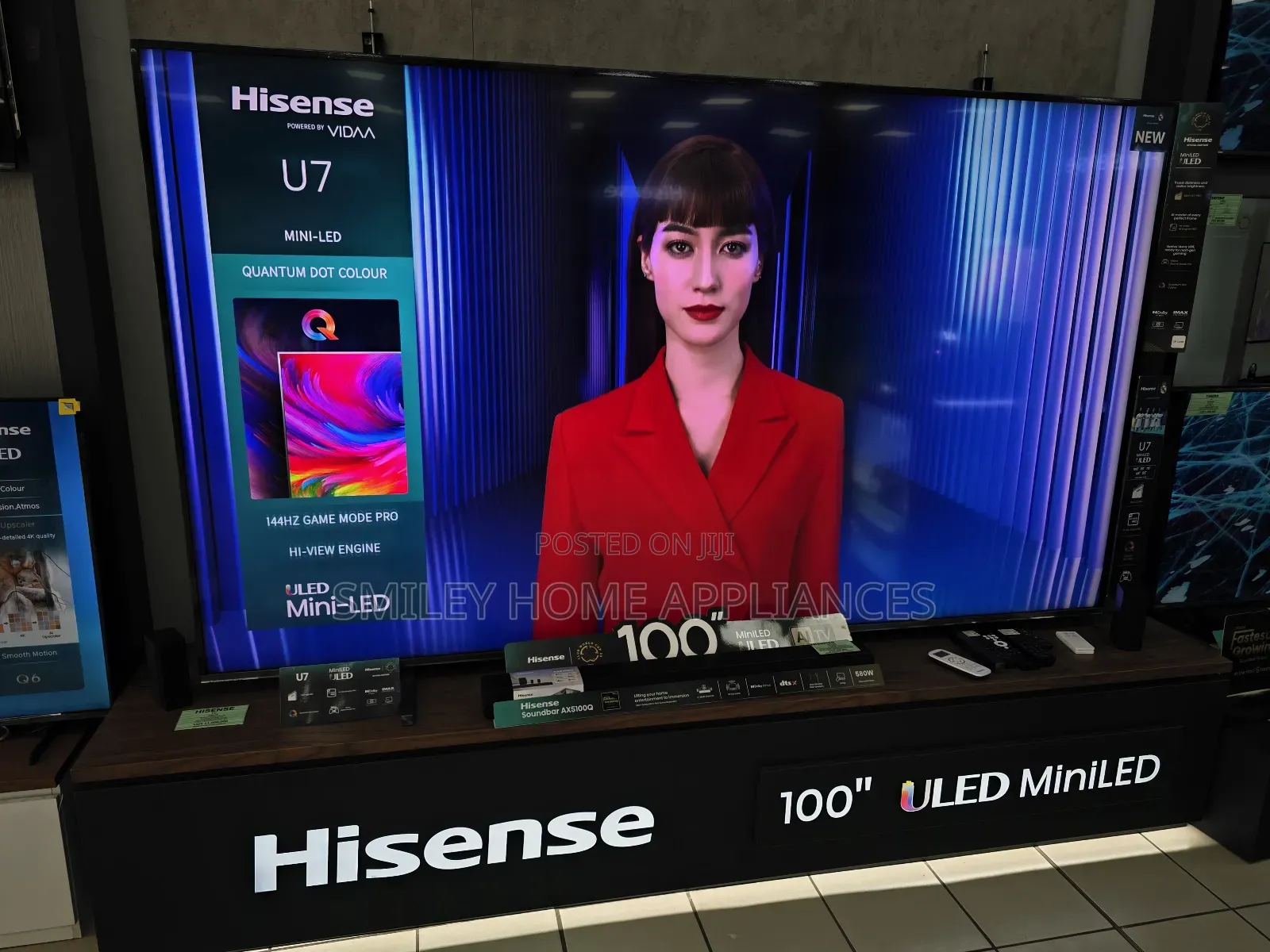Hisense 100inches Miniqled4k 100u7q Series at 20% Discount Sales