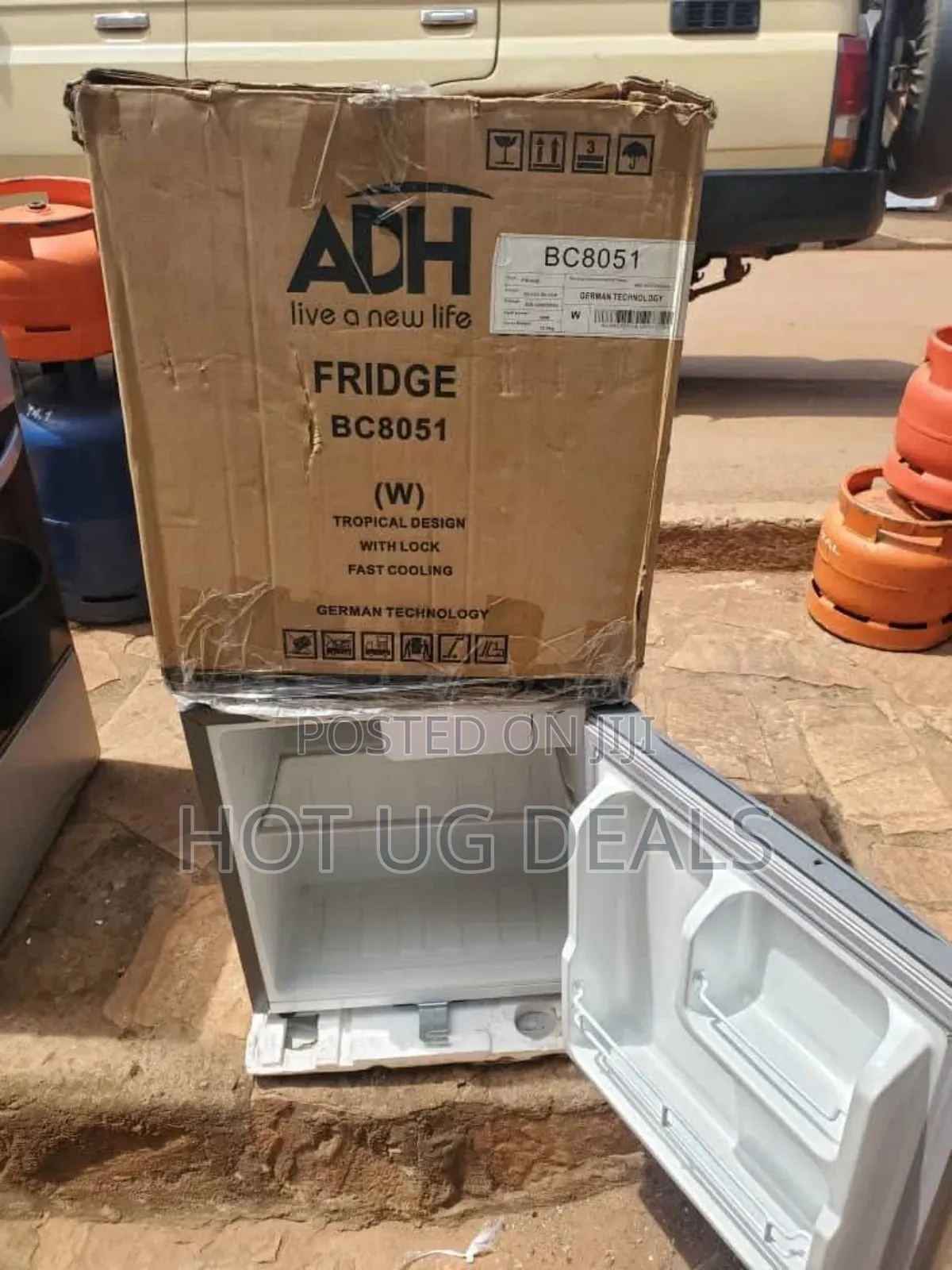 60l Adh Bedroom Single Door Small Fridge