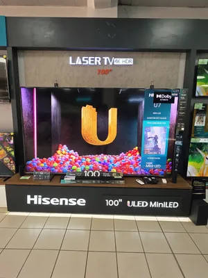 Brand New 100inches Hisense Mini-Uled- Vidaa Smart Tv at 20% Discount