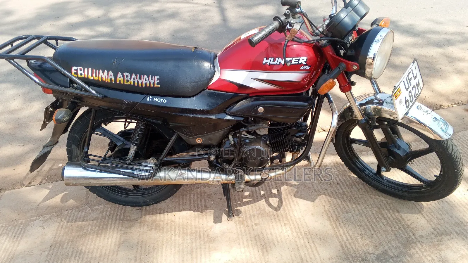 Hero Hunter 125 2023 Red