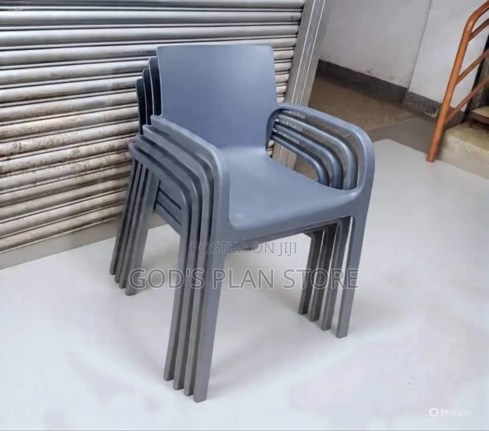 All Size Armrest Plastic Chairs Plastic Chairs for Garden Seats