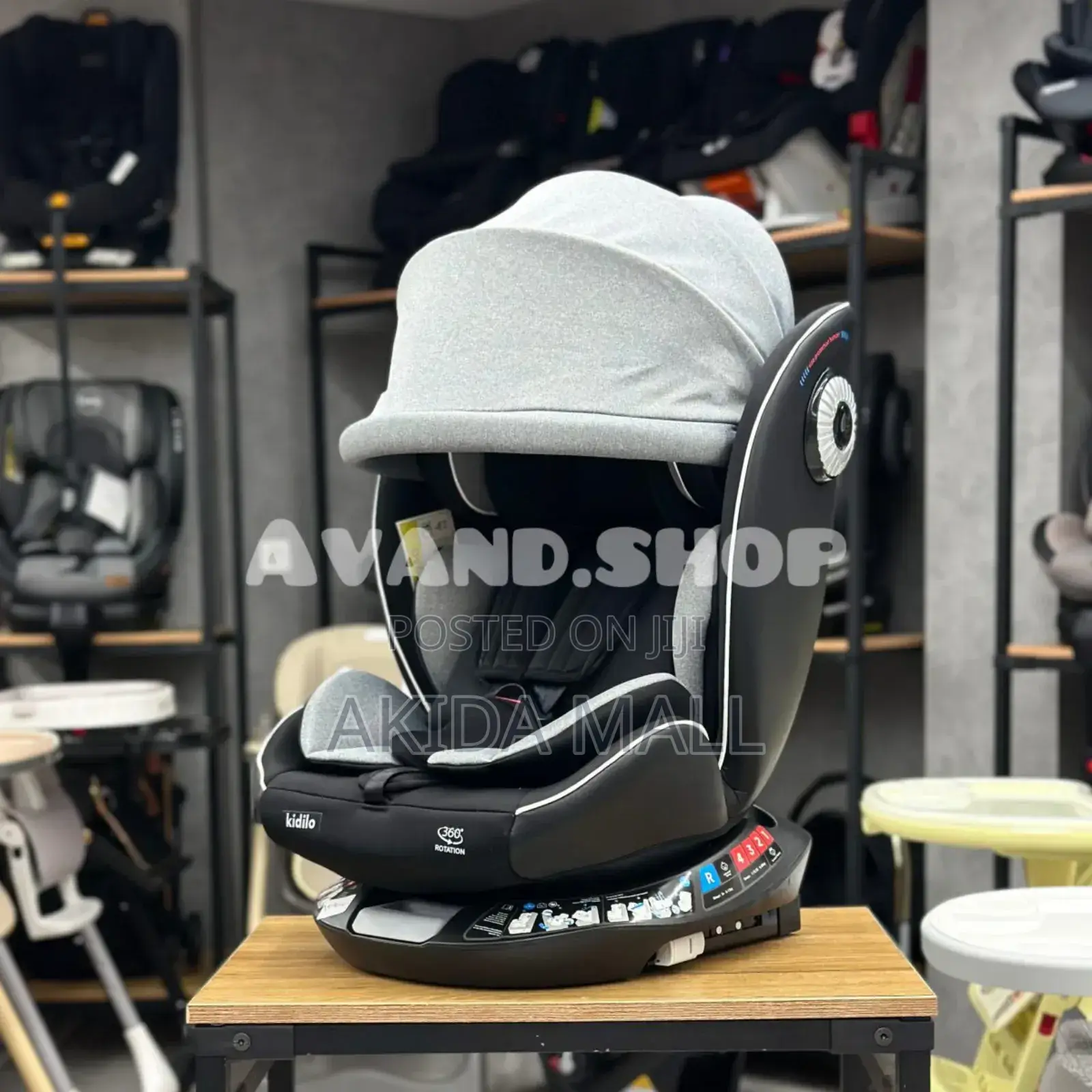 Versatile, 360° Rotating Isofix Car Seat From Birth Upto 12yrs 0-36kgs