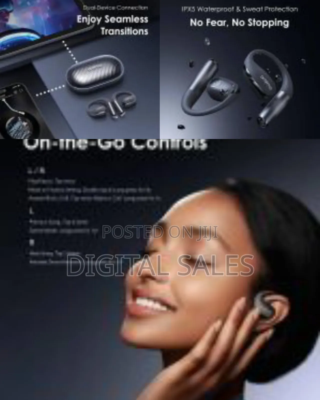 Oraimo Spacebuds Openarc Opn-675 Anc True Wireless Earbuds