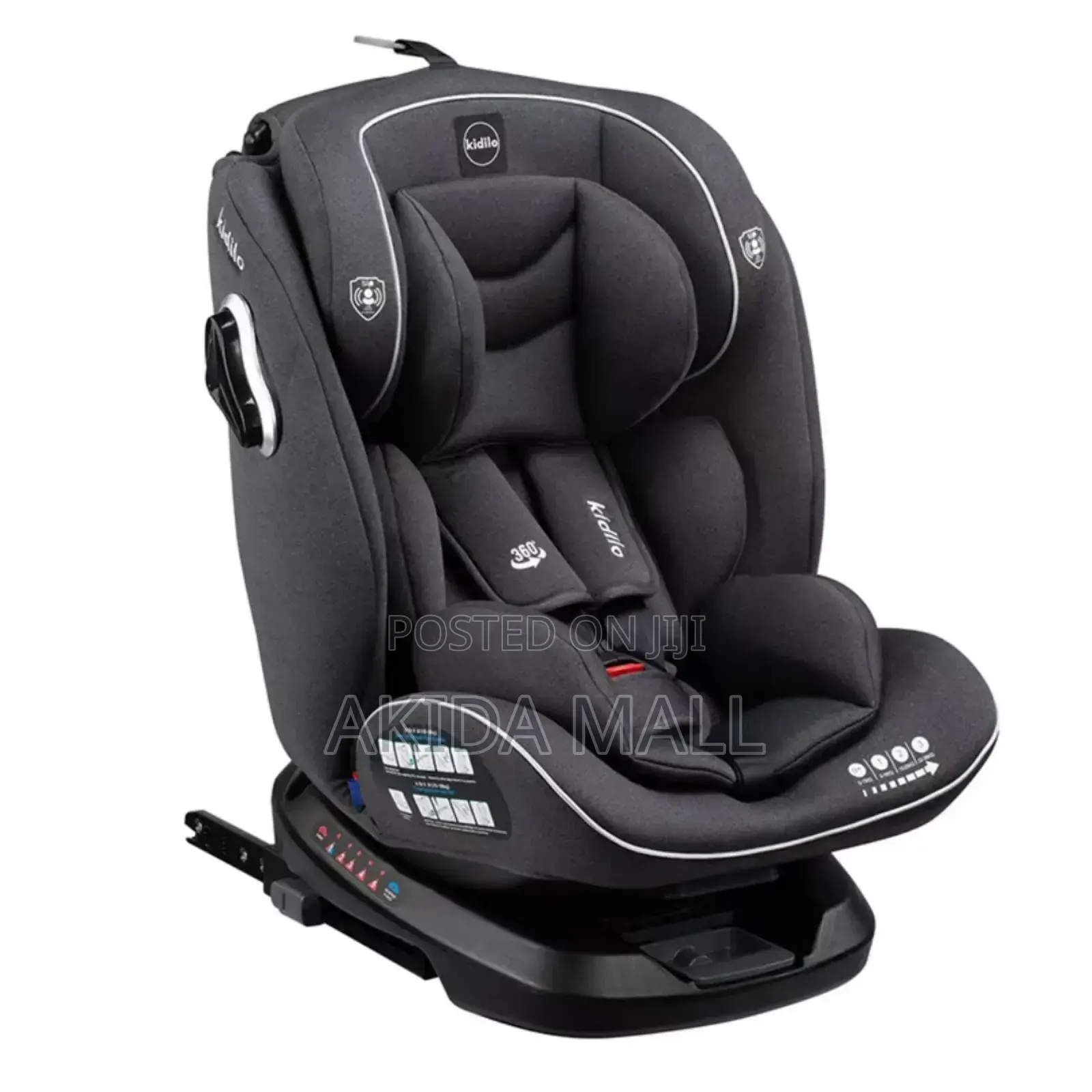 Kidilo G406 Car Seat, an All-Stage Car Seat Designed to Grow WTH Child