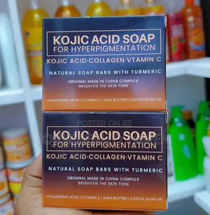 Kojic Acid Soap With Collagen and Vitamin C