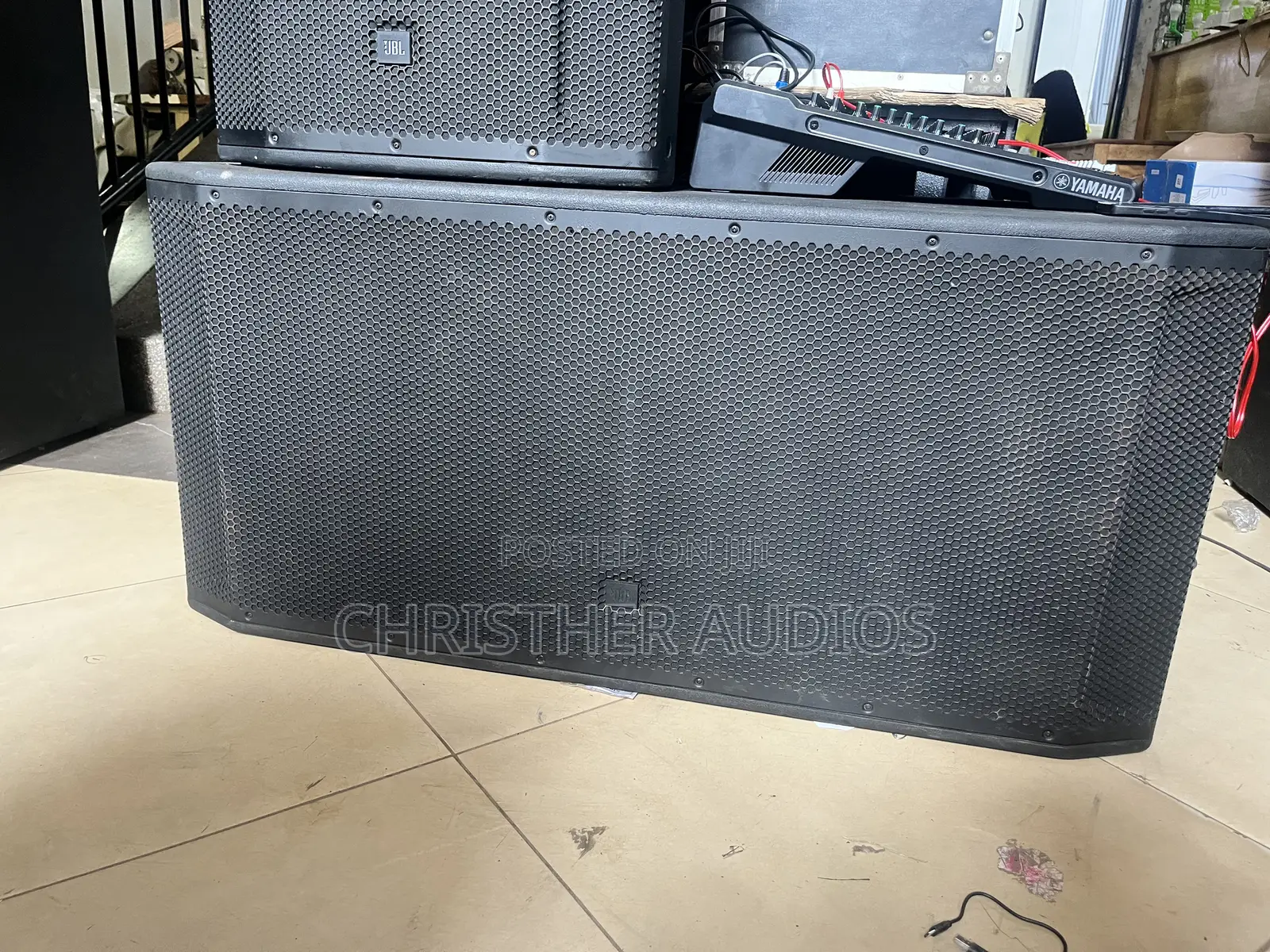 JBL Active Double Bass Speaker