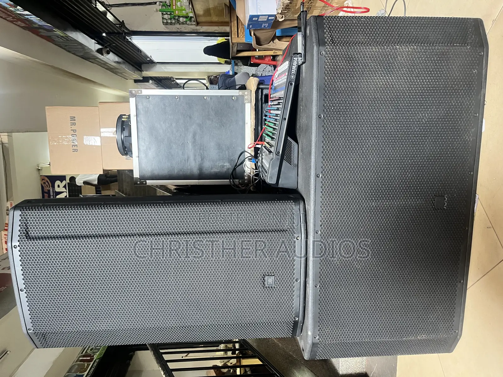 JBL Active Double Bass Speaker
