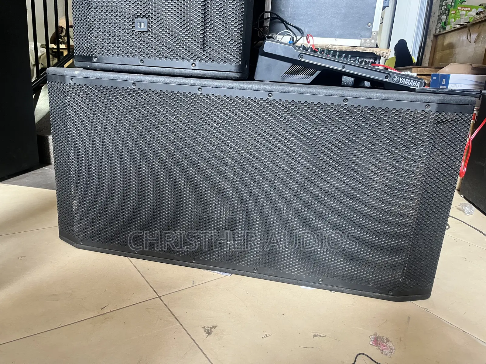 JBL Active Double Bass Speaker