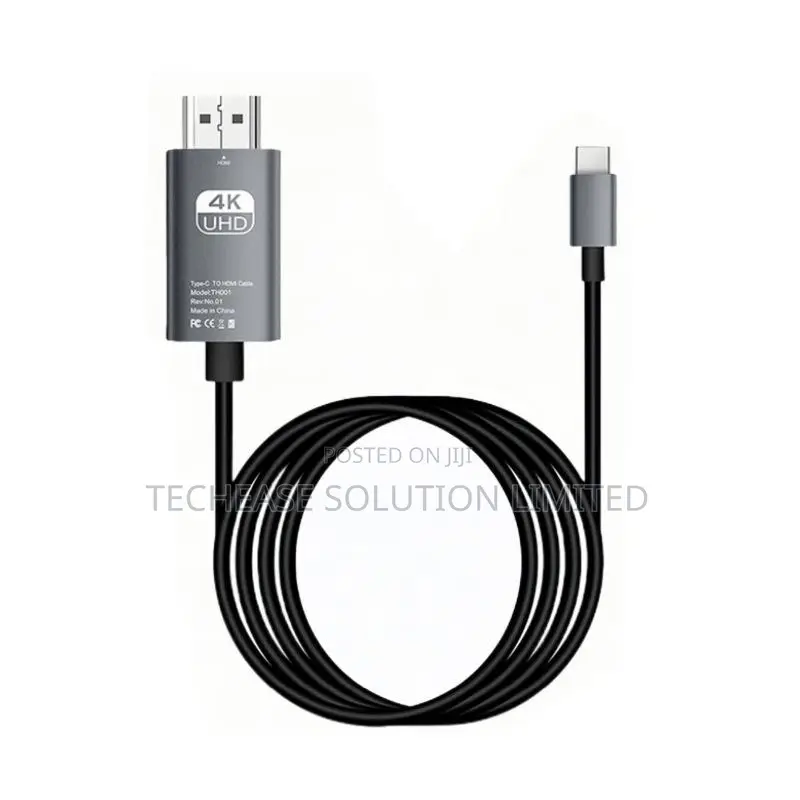 Usb Type-C to Hdmi Adapter Cable – 60hz Screen Mirroring