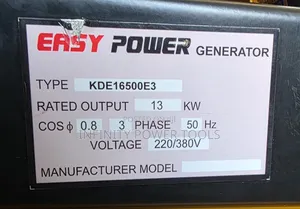 3 Phase Generator 13kw