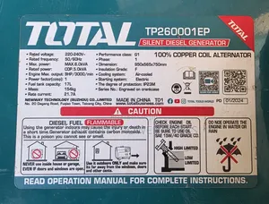 6kva Generator(Total) Diesel