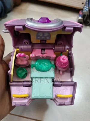 Sweet Secret Purple Purse House Compartments Toy