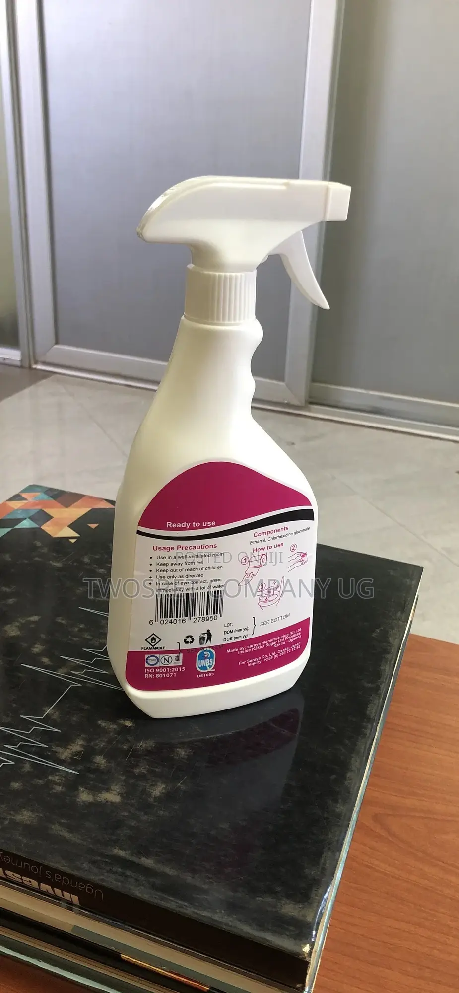 Saraya Toilet Seat Sanitizer 500ml