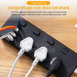Smart Power Socket – 3 Ac Outlets, 3 Usb 1 Type-C Port With 2m