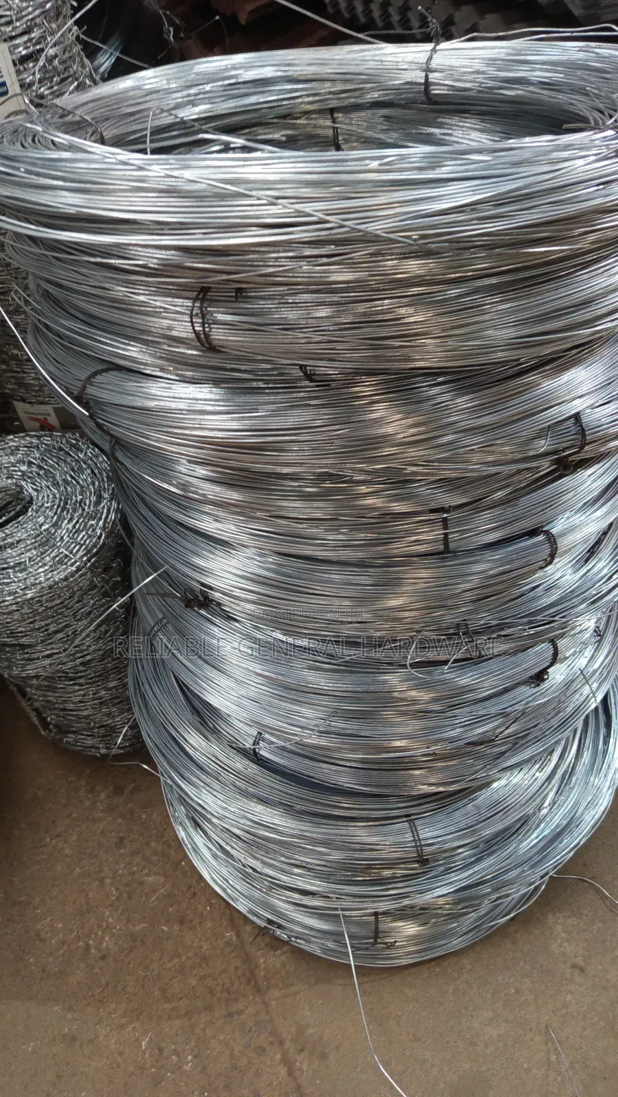 Plain Wire, Galvanized Wire G.10
