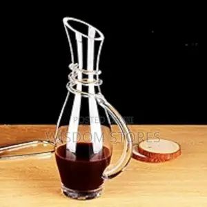 European Crystal Glass Wine Decanter