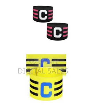 2 PCS Soccer Captain Armbands Breathable Football Team Captain Bands