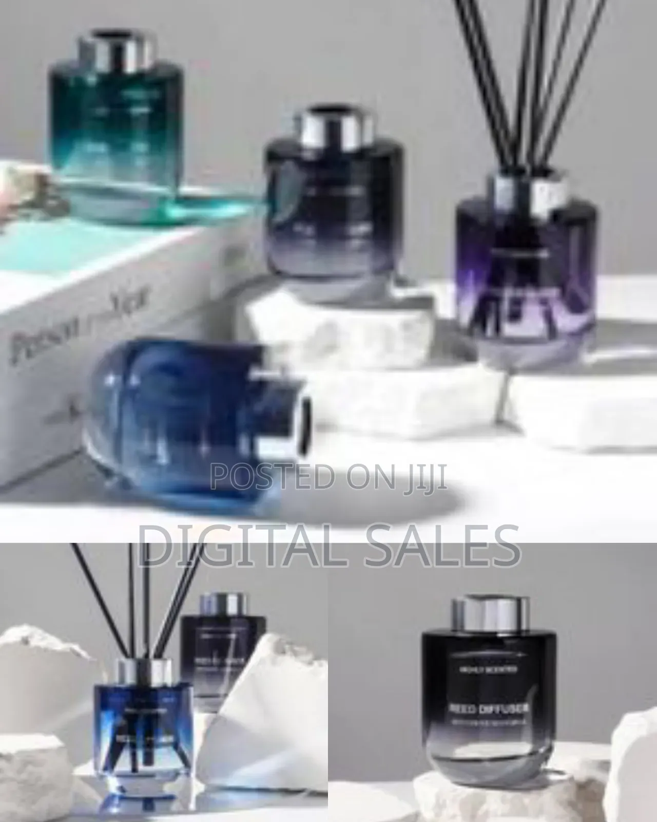 1 Piece of 150ml Glass Bottle Reed Diffuser for Air
