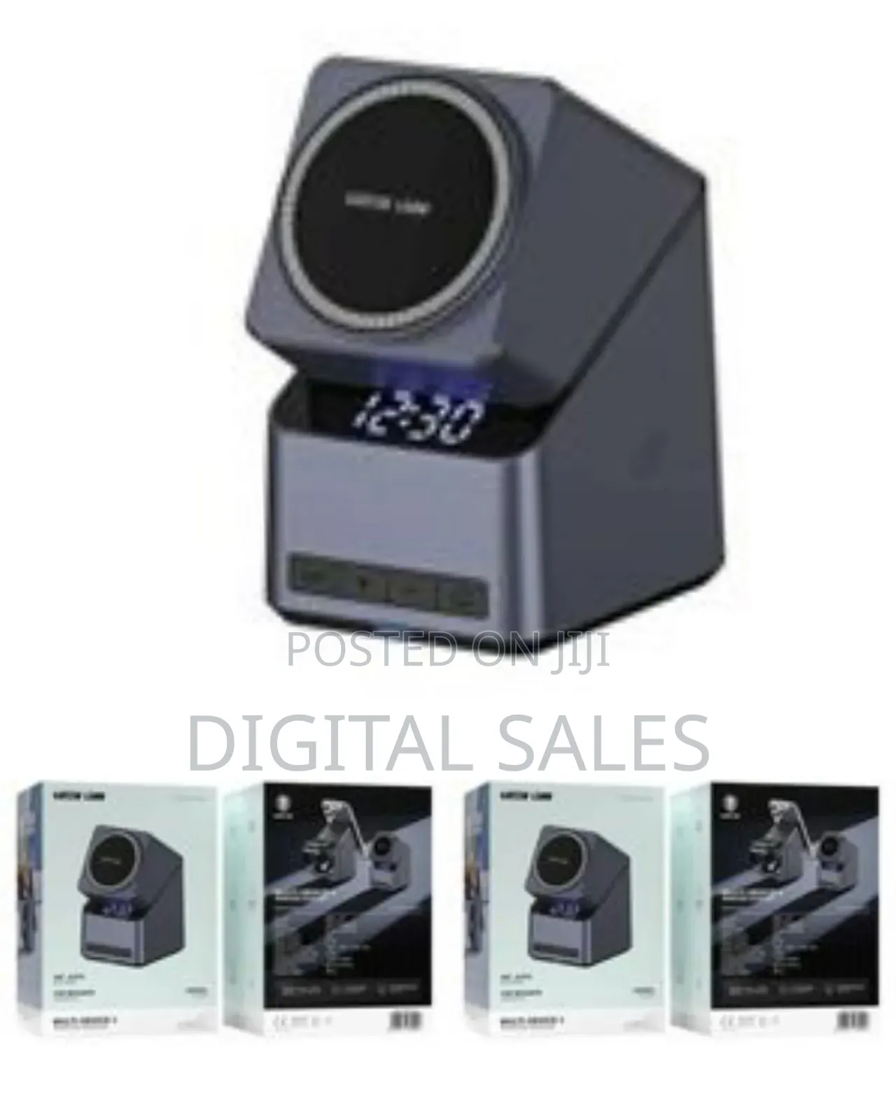 Green Lion 4 Device Multi Wireless Charger With Adjustable Viewing