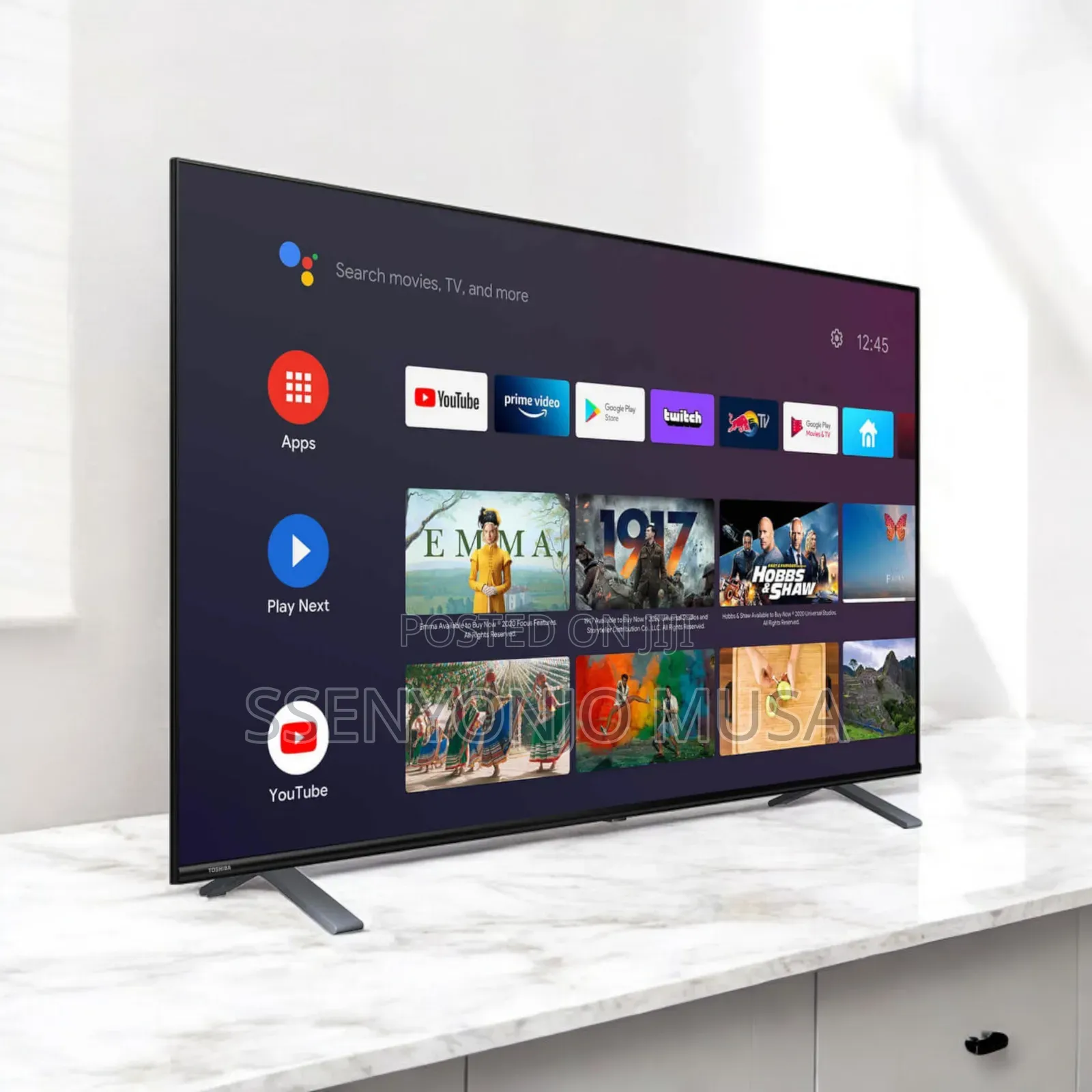 Sonashi 75" Ultra Uhd Smart Tv – Android 14, Hdr, Frameless Design.