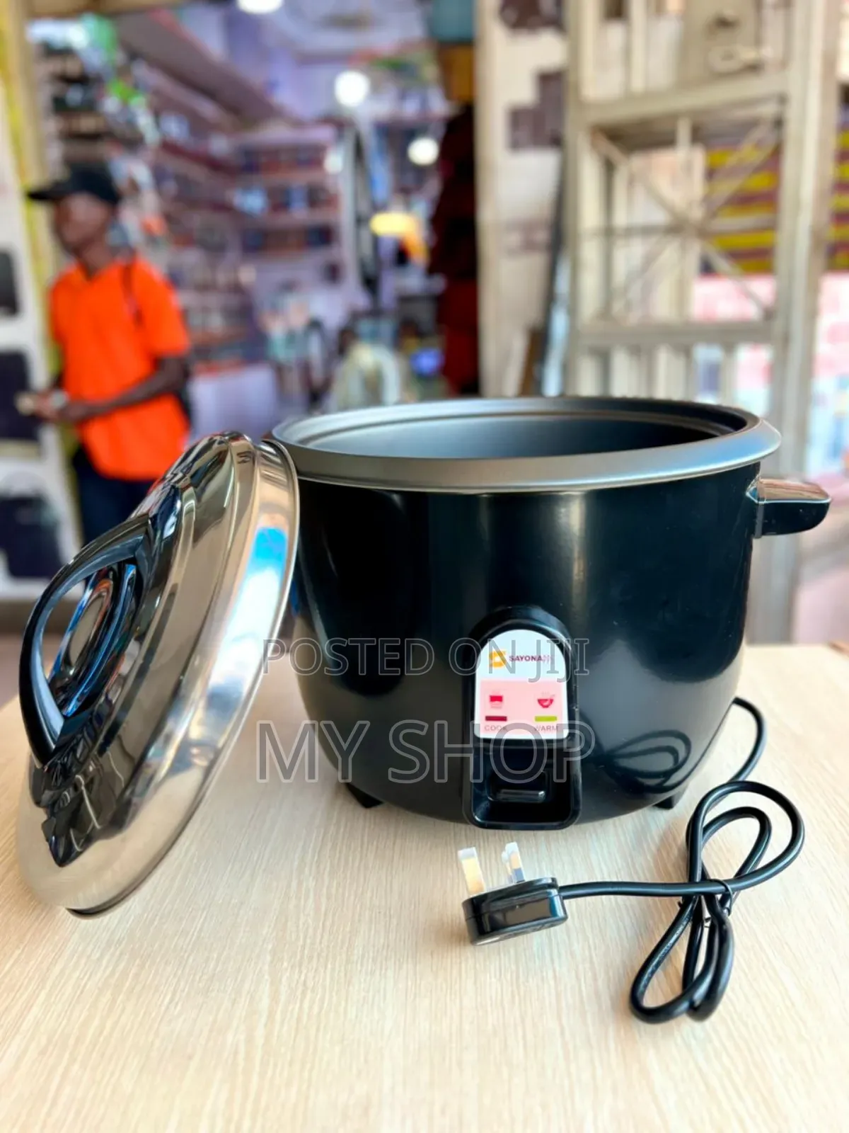 Electric Rice Cooker 3.6l, Prepares Upto 2kgs of Rice