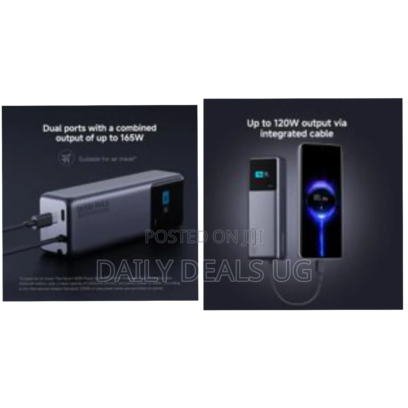 Porodo 165w Power Bank 10000mah - Integrated Usb-C