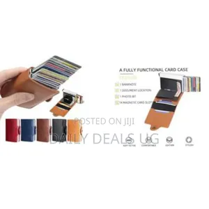 1 Piece of 9.5 * 6.5cm Mini Double Box Metal Wallet Vintage Leather