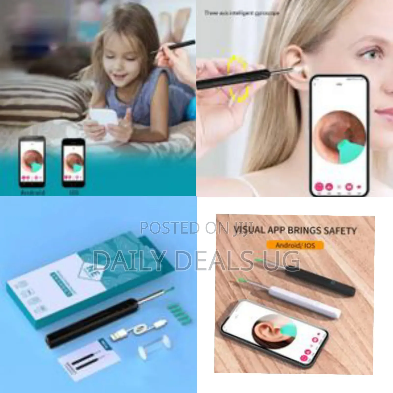 1 Piece of Portable Electric Borescope Luminous Visible Ear Wax