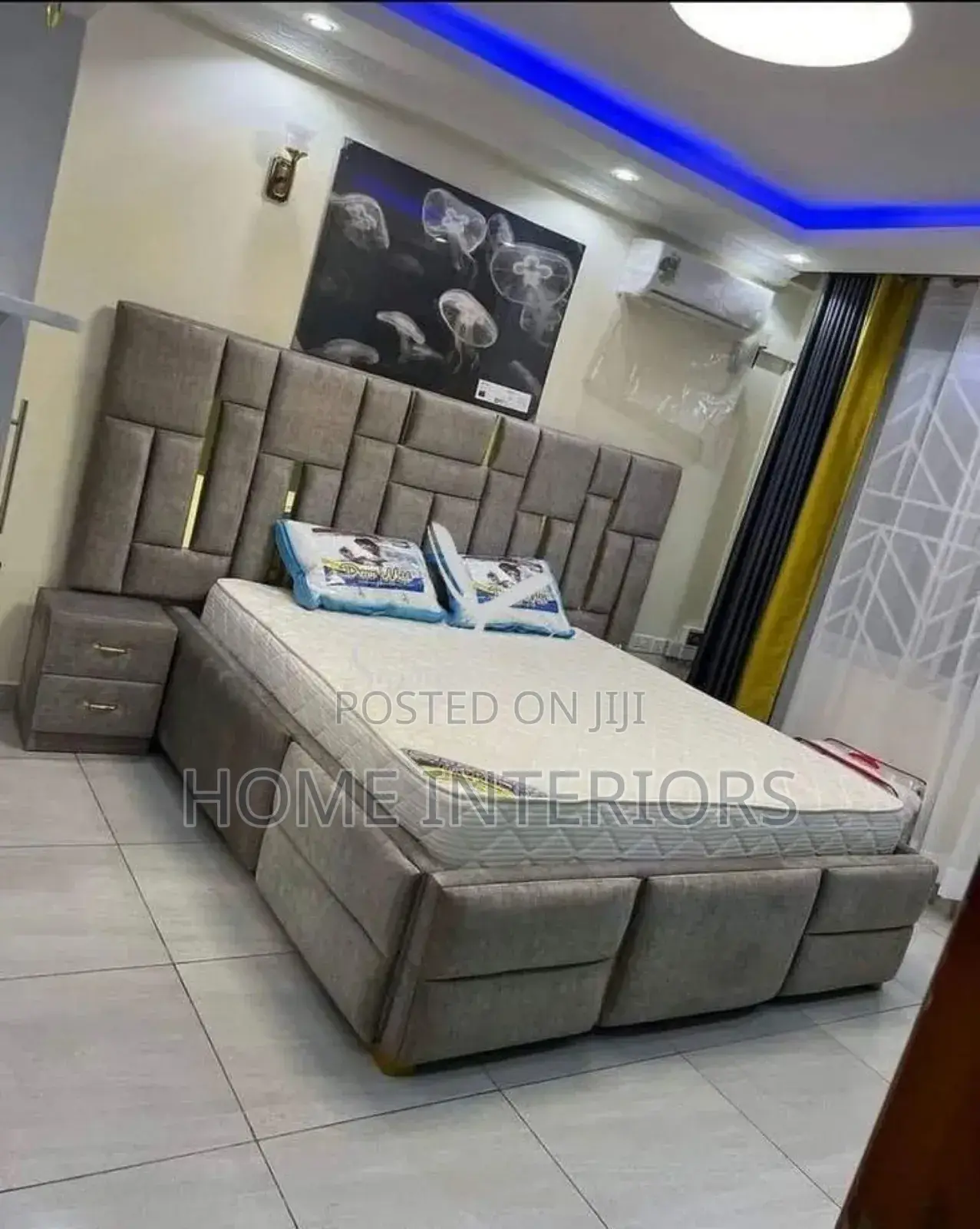 Brown Coloured 6 by 6 Bed