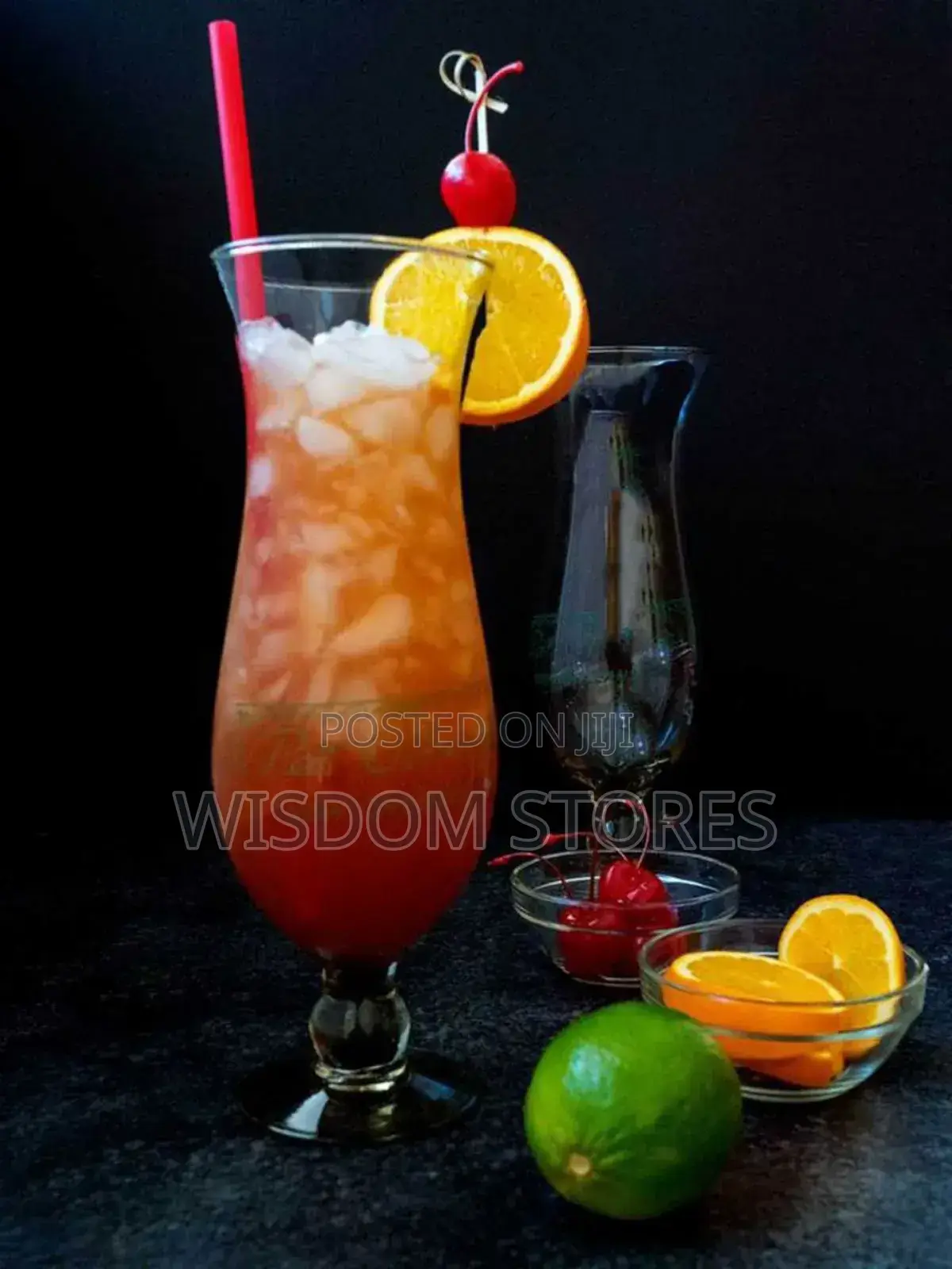 Hurricane Cocktail Glass 12pcs