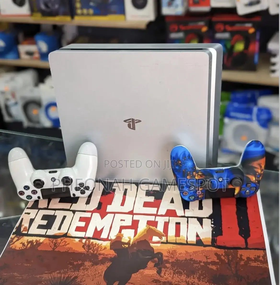 Ps4 Crafted Set, Two Controllers, 20 Games Ready, Fine Game Rhythm.