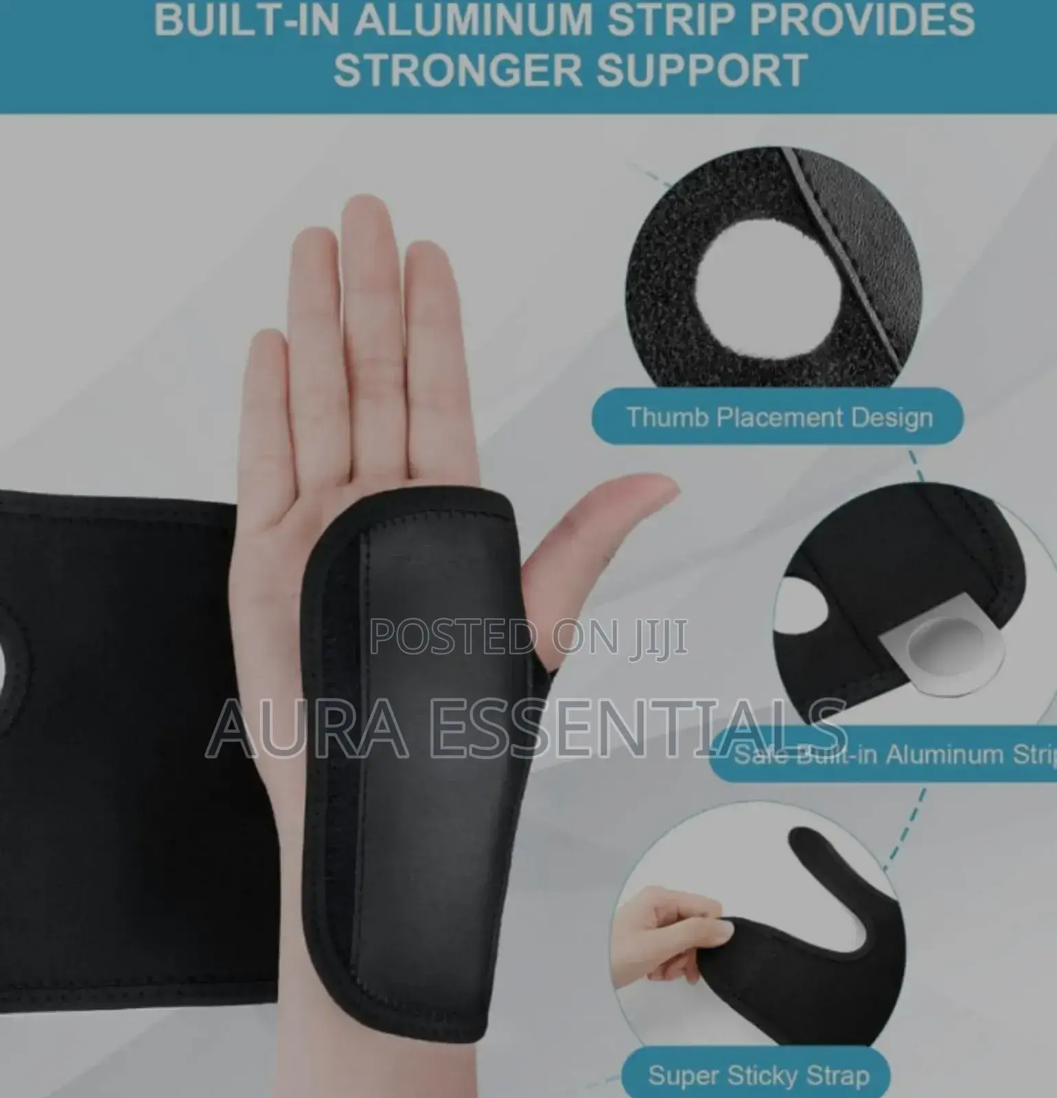 Adjustable Palm/Wrist Support Brace