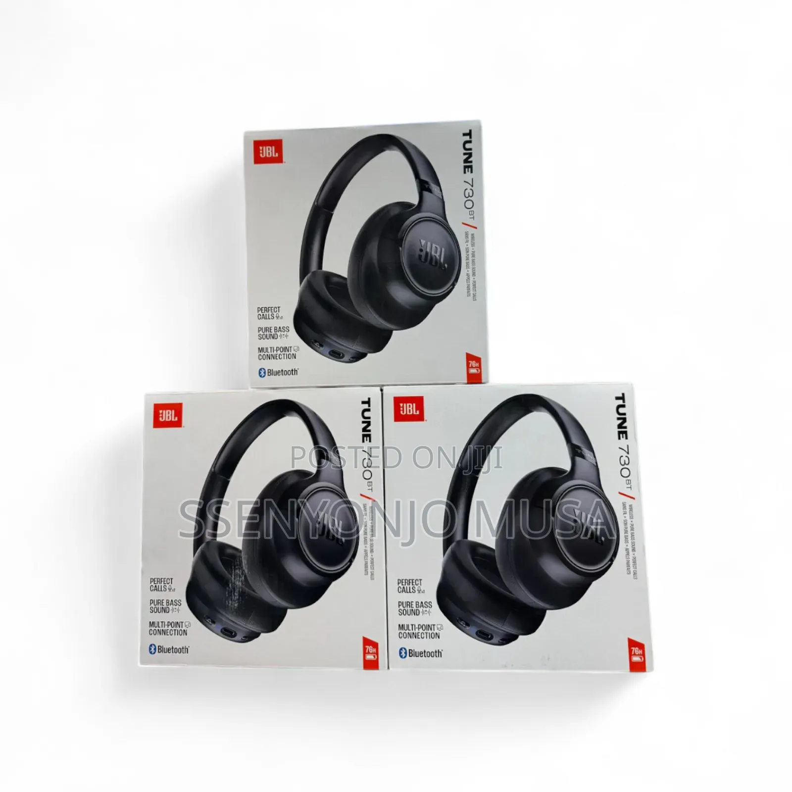 Jbl Tune 720bt Wireless Over-ear Headphones – Pure Bass Sound, Bt 5.3,
