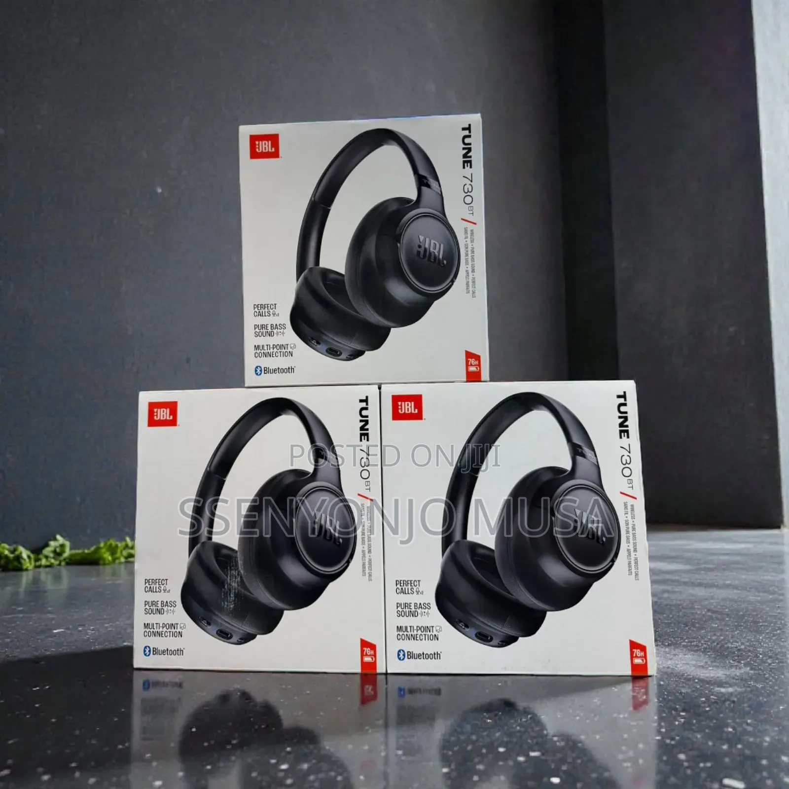 Jbl Tune 720bt Wireless Over-ear Headphones – Pure Bass Sound, Bt 5.3,