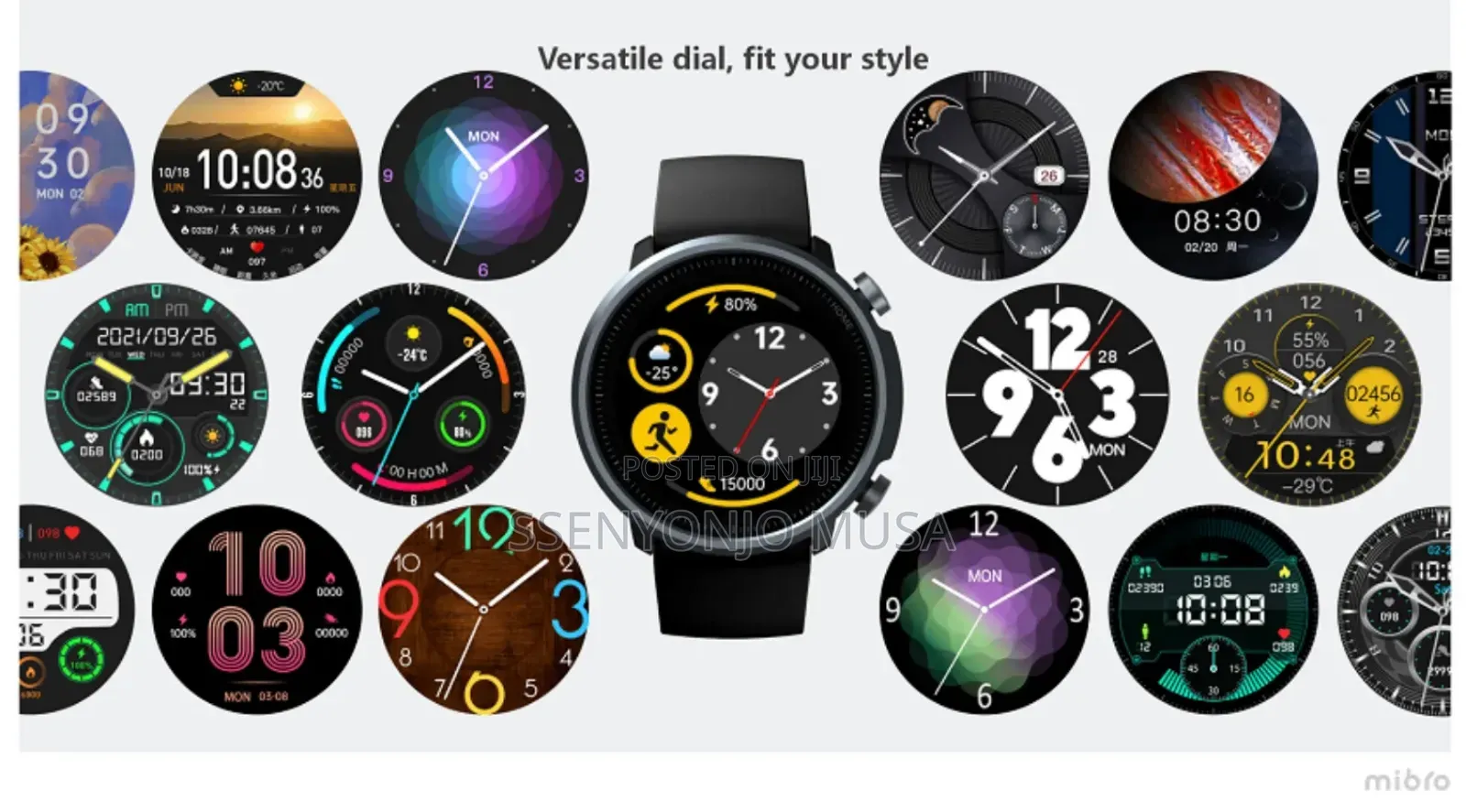 Mibro Watch A1 Smartwatch – 1.28" Hd Screen, Heart Rate Spo2 Monitor