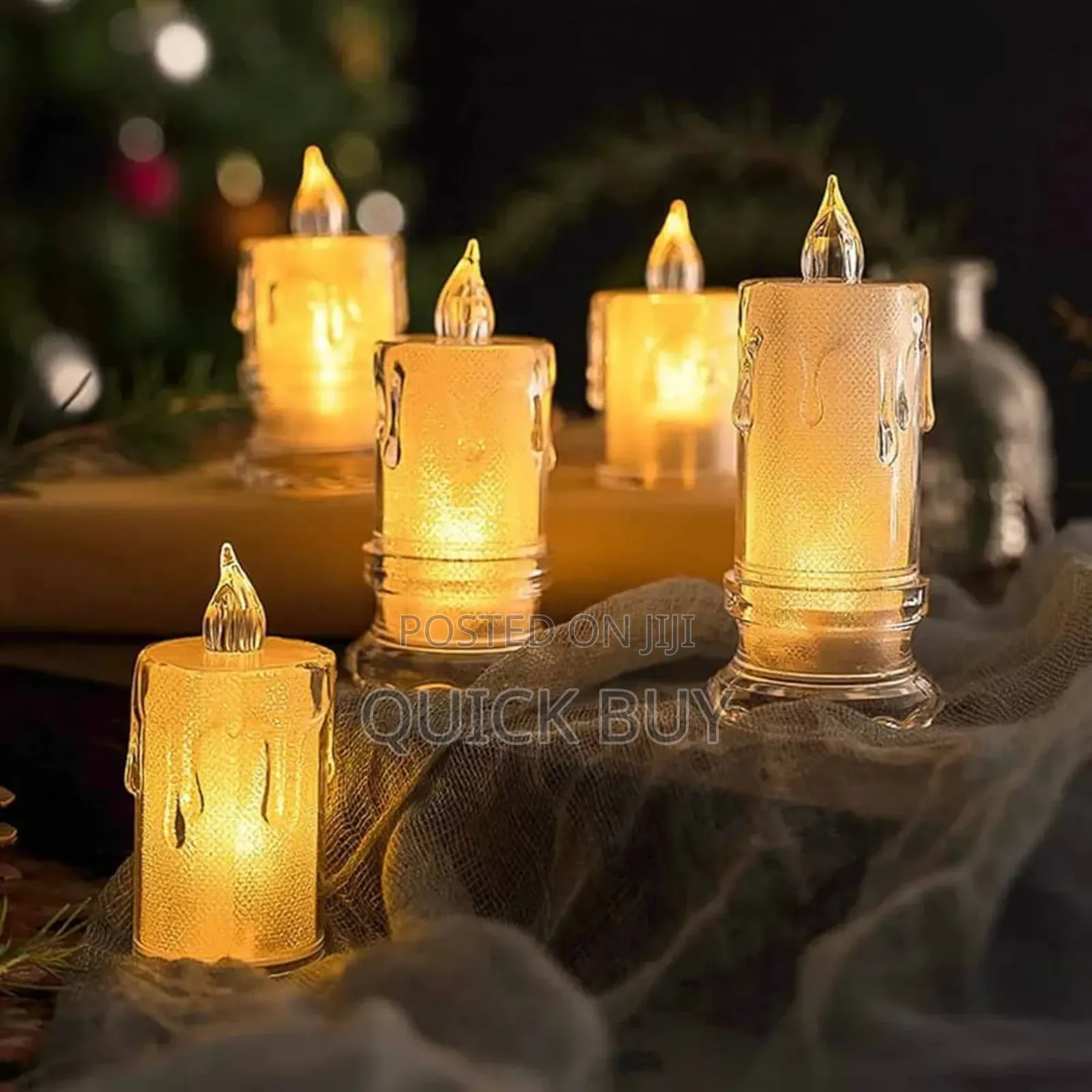 24pcs Piece Led Flameless Battery Electric Candles