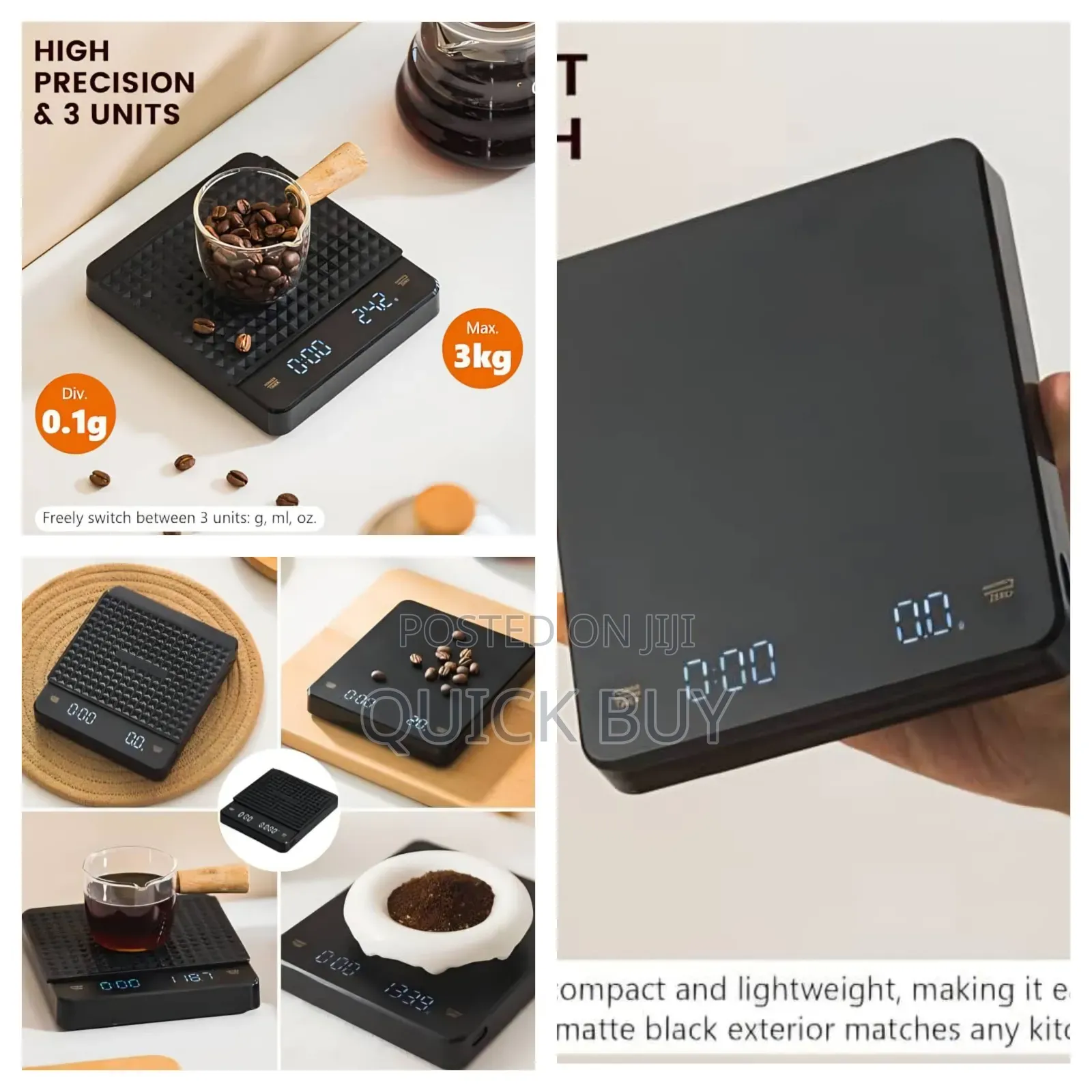 High Accuracy Mini Digital Coffee Scale