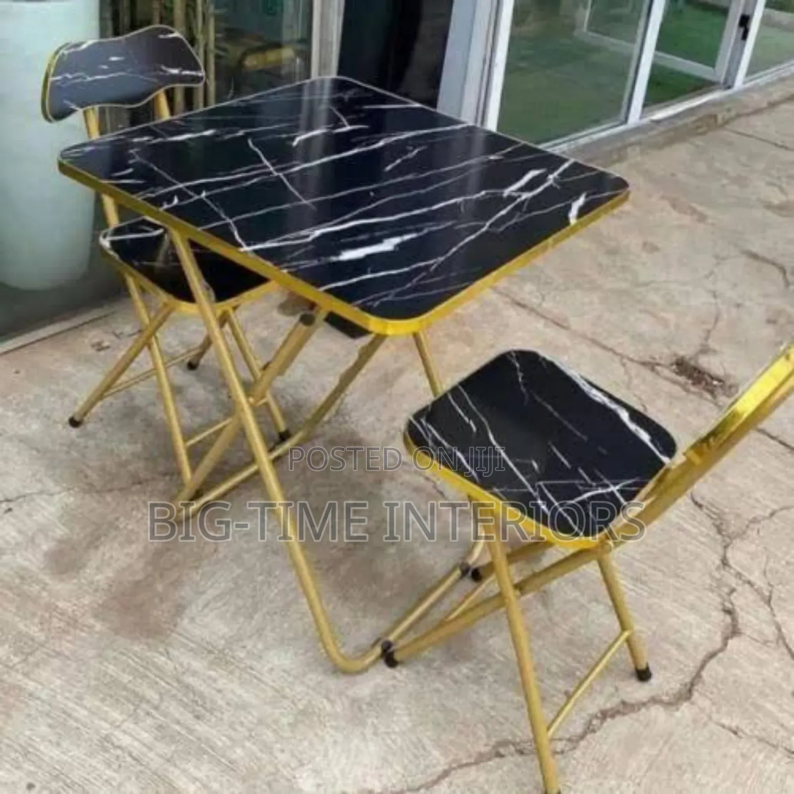 Unique Designed Balcony Set a Table and 2chairs